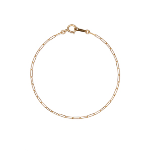 14K Gold Filled Handmade 2.0mm x 5.5mmx180mm plateCablechain (Anklet) Bracelet[Firenze Jewelry] 피렌체주얼리